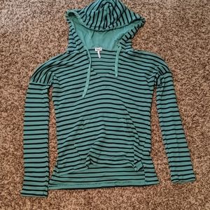 Thermal hooded long sleeve